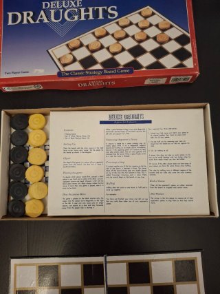 Juego de mesa Deluxe Draughts
