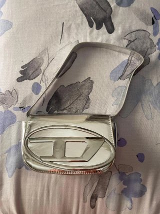 Bolso Diesel Plateado