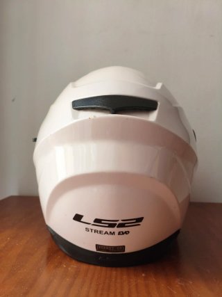 Casco Moto LS2 Stream Evo Blanco | Talla M | Con V