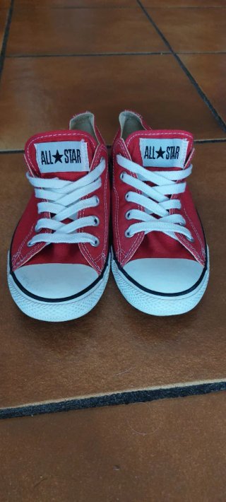 Converse All Star Rojas Talla 38