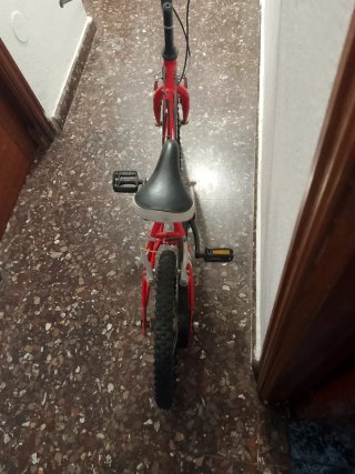 Bicicleta infantil roja california