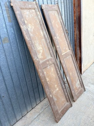 Porticones madera antiguos