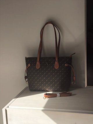Bolso de lujo de mano y hombro con estampado ¿?
