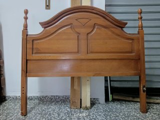 Somier de láminas madera y metal
