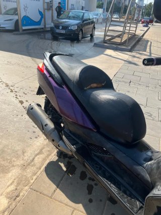 Kymco Superdink 125 Morado/Amarillo