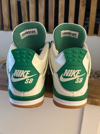 Jordan Scarpe Verdi e Bianche