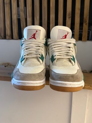 Jordan Scarpe Verdi e Bianche