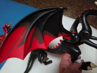 Playmobil Dragones (2 unidades y 1 dinosaurio)