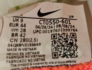 Zapatillas Nike React Gato Naranja/Azul