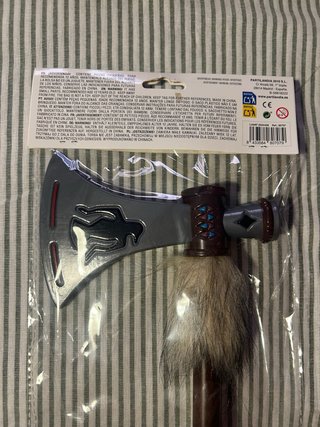 Hacha India / Tomahawk Accesorio Disfraz