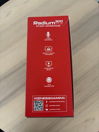 Genesis Radium 300 XLR Micrófono Estudio
