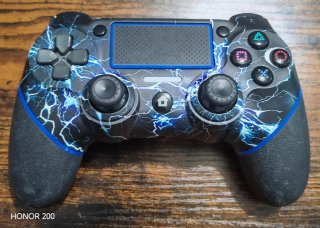 Mando PS4/PC/Switch 1/2 AceGamer Rayo Azul