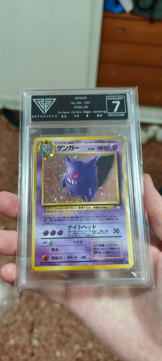 Carta Pokémon Gengar Fossil