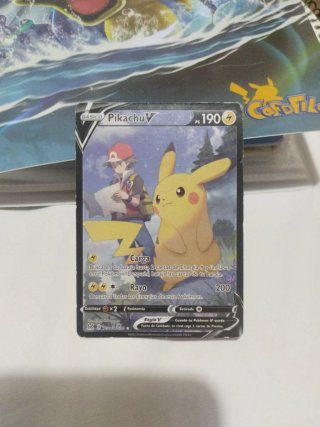 Carta Pokémon Pikachu V 190 HP