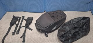 Portacascos moto mochila