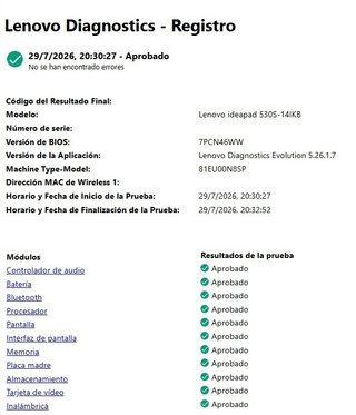Lenovo IdeaPad 530S-14IKB i5 8GB RAM