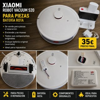 Xiaomi Robot Vacuum S20 - Piezas/Reparación