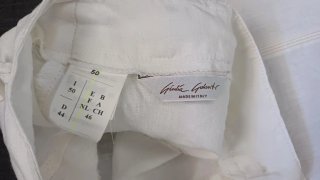 Pantaloni Lino Donna Giulia Galanti Taglia 50