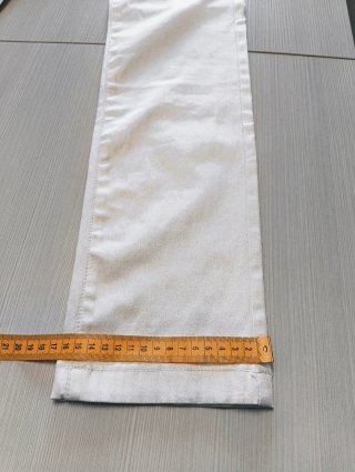 Jeans donna bianchi satinati tg 44