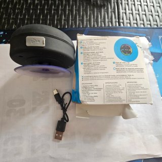 Altavoz Bluetooth Impermeable Ventosa Negro