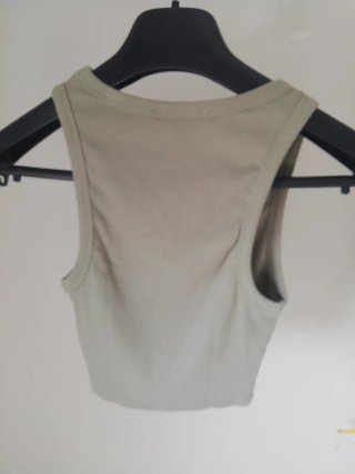 Camiseta Top elástica Zara Talla S