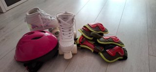 Patines blancos talla 35