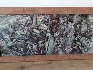 Cuadro Puzzle Marco Madera