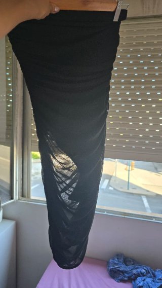 Vestido de fiesta negro