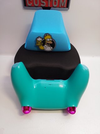Mando PS5 Custom Simpsons