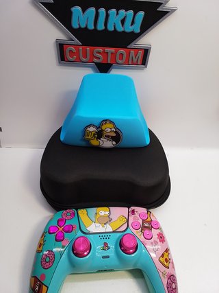 Mando PS5 Custom Simpsons