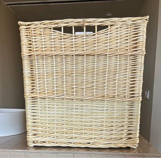 cestas  Mimbre Natural, Hechas a Mano,