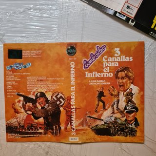 Lote caratulas originales VHS Películas videoclub