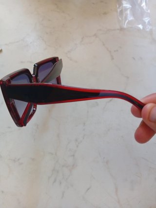 Occhiali da sole donna rossi