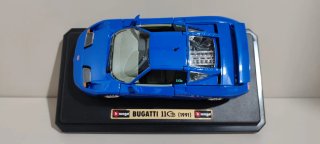 Maqueta Bugatti EB110 (1991) Burago Azul