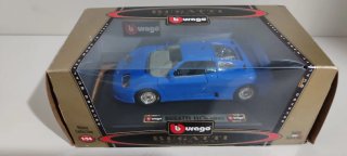 Maqueta Bugatti EB110 (1991) Burago Azul