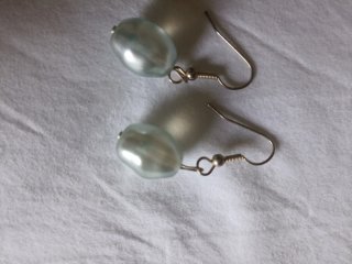 Gargantilla y pendientes perlas