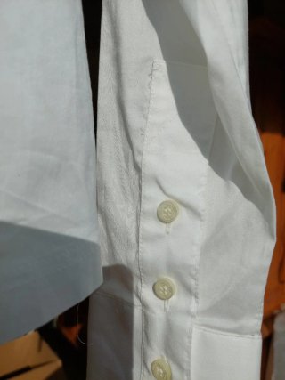 Camisa Zara Blanca Manga Larga