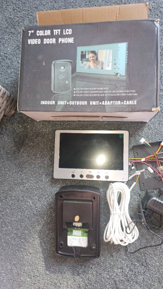 Videoportero 7 LCD Color (Kit Completo)