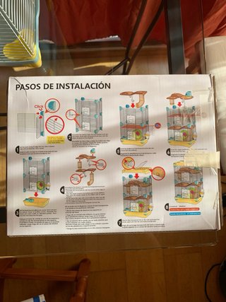 Jaula Hámster + Transportín y Accesorios