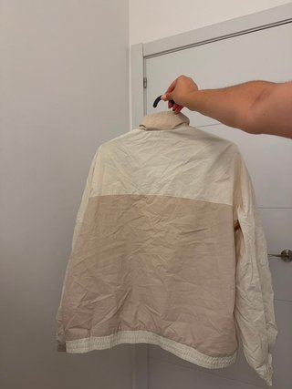 Chaqueta Zara Vintage Beige y Blanca