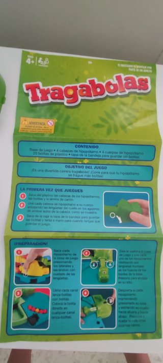 Juego Tragabolas en perfecto estado