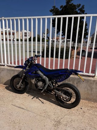 Moto Derbi Supermotard 49cc Azul