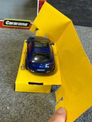 ALFA ROMEO BRERA scala 1/43 CARARAMA 3.2 V6 2blu