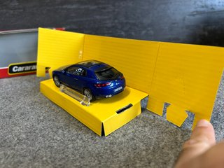 ALFA ROMEO BRERA scala 1/43 CARARAMA 3.2 V6 2blu