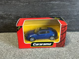 ALFA ROMEO BRERA scala 1/43 CARARAMA 3.2 V6 2blu