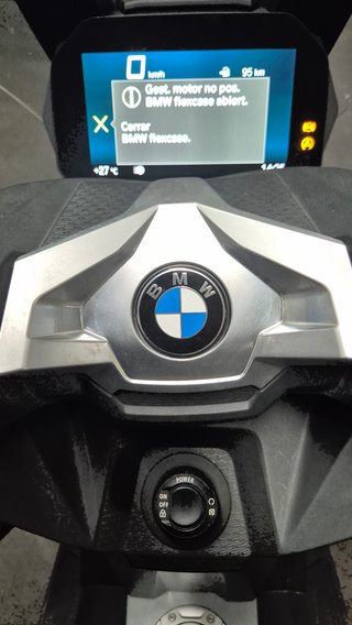 BMW C400X Maxi Scooter Negra/Gris