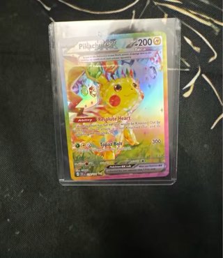 Carta Pokémon Pikachu ex 200 HP Tera