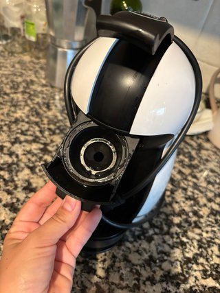 Cafetera Krups Dolce Gusto Blanca y Negra