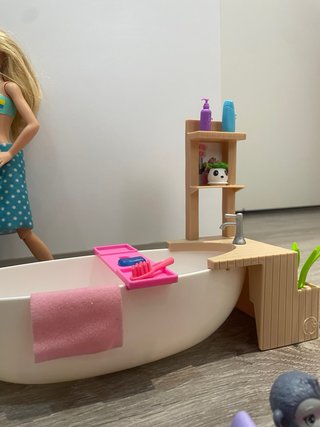 Pack Barbie Bañera y Accesorios