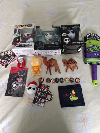 Lote Funko Pop, Jack Skellington, Simspons